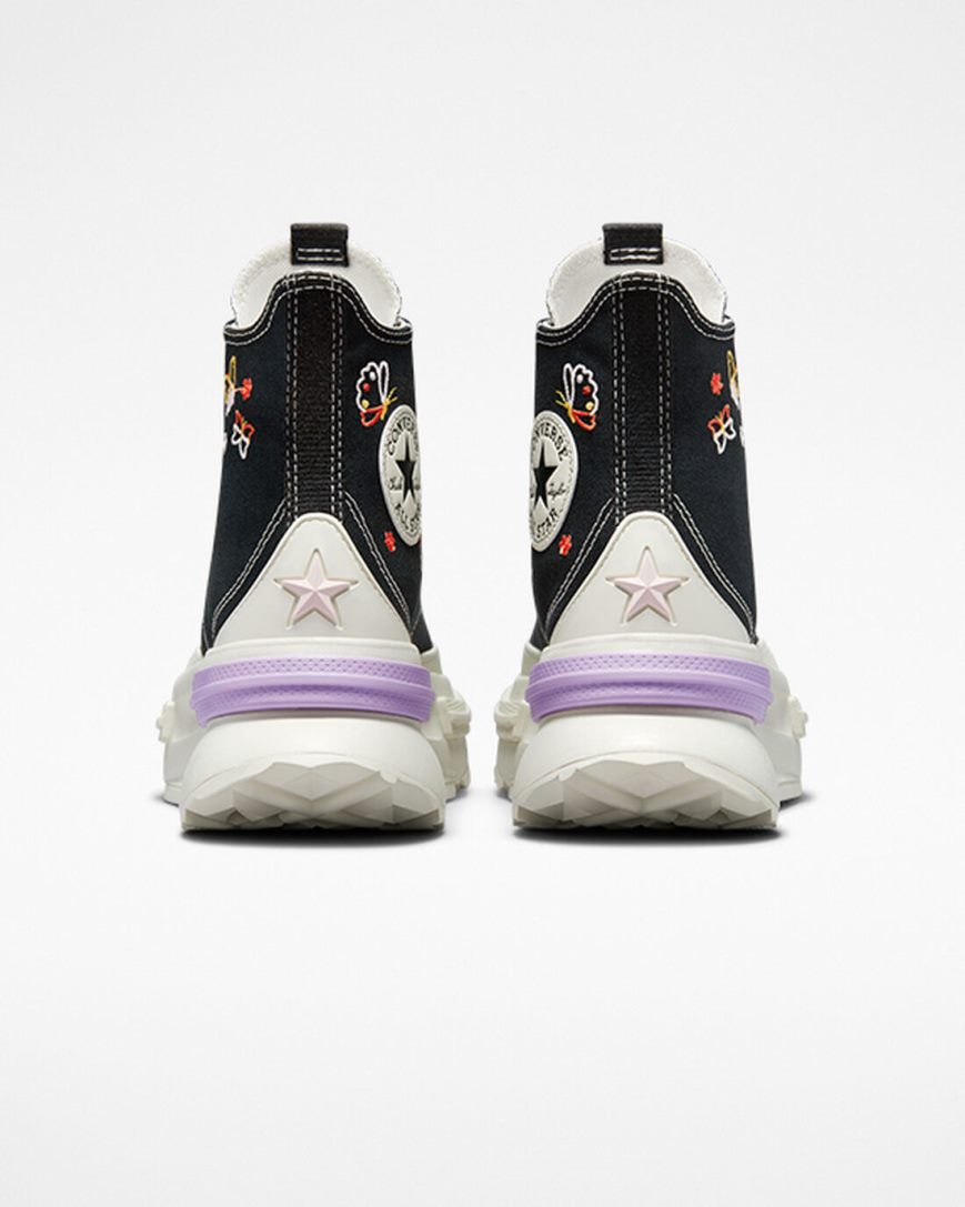 Topanky Na Platforme Converse Run Star Legacy CX Butterfly Wings Vysoke Damske Čierne | SK NWPXQ5